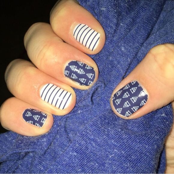 Jamberry Free Spirit Full Sheet Nail Wraps 88W3 - Picture 2 of 11